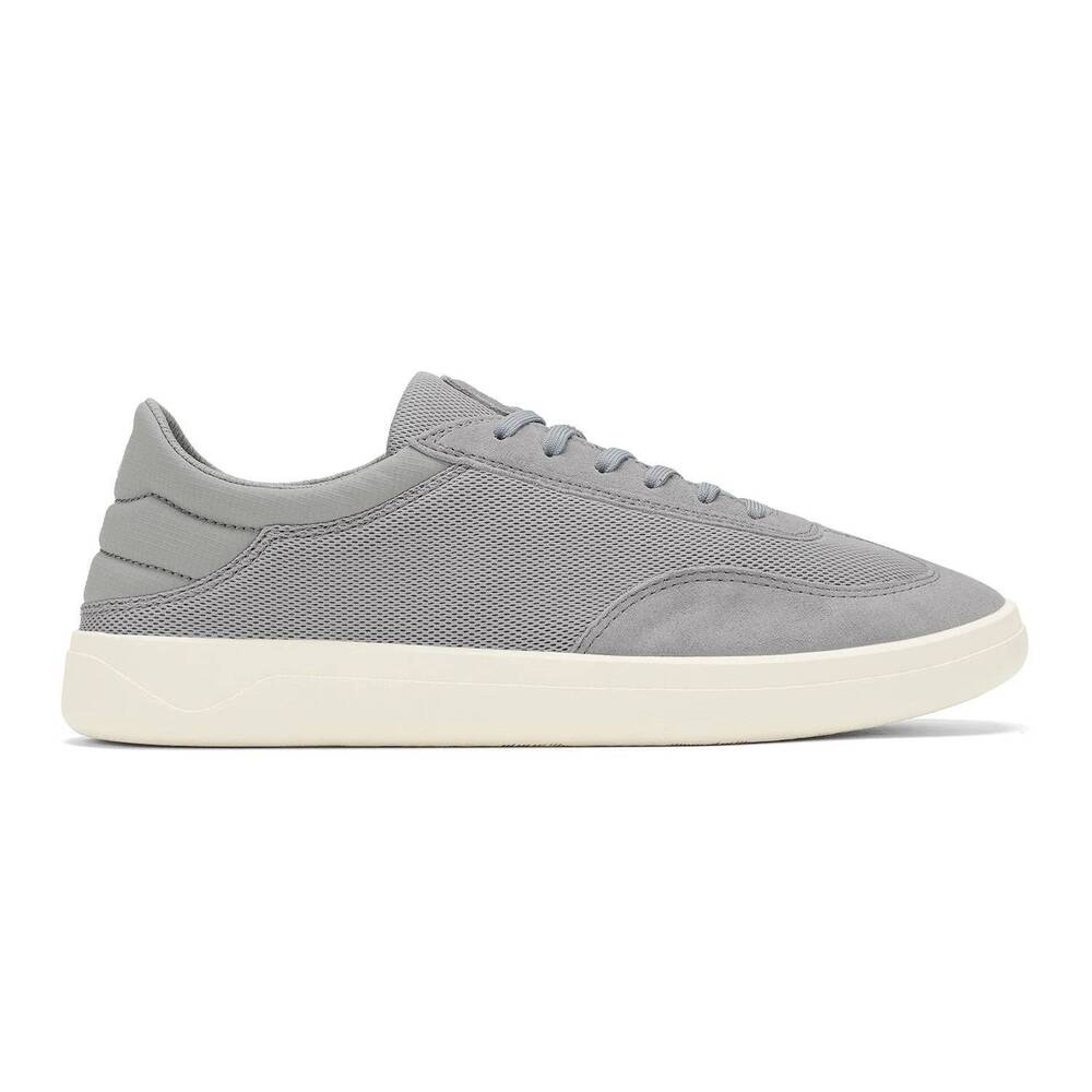 NEW OLUKAI men's punini sneaker in ash/ash